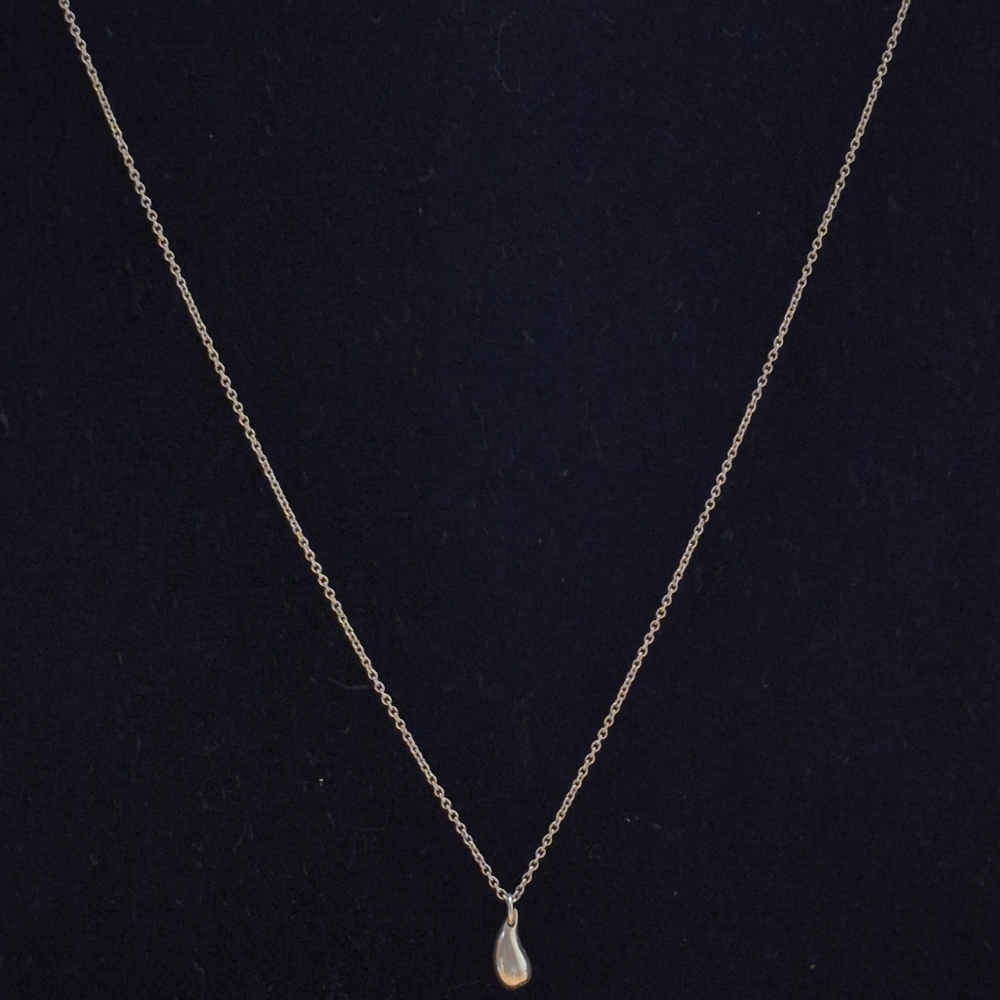 Tiffany & Co. Gold Teardrop Necklace